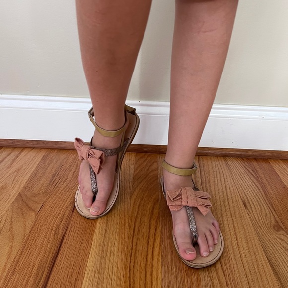 Zara girl summer sandals with bows. European Size 37 - Picture 13 of 16